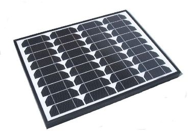 Tấm năng lượng mặt trời đơn tinh thể màu đen 60 Watt cho pin 12V