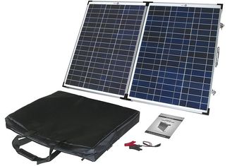 60W Poly Portable Folding Solar Panels Anodized Khung hợp kim nhôm