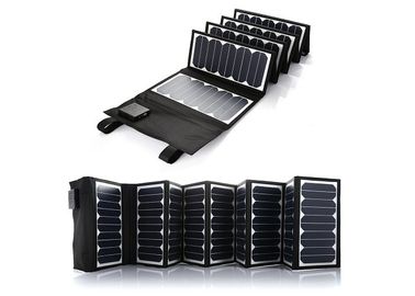 Máy ảnh kỹ thuật số Túi sạc năng lượng mặt trời Monocrystalline Silicon Panel dễ dàng gấp lại