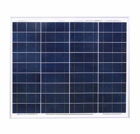Nhôm 60W tinh thể năng lượng mặt trời Panel 21.6v mạch điện áp thấp - Kính sắt