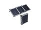 Tấm pin mặt trời gấp di động / Bảng điều khiển năng lượng mặt trời tinh thể được cài đặt sẵn