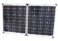 Hoạt động dễ dàng có thể gập lại bảng điều khiển năng lượng mặt trời 100W cho nhà cung cấp điện khẩn cấp
