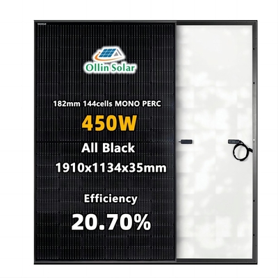 Mua 445W 450W 455W 460W Mono Solar Panel Half Cell Bộ pin mặt trời cho gia đình online manufacture