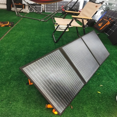 Mua 120W 150W 200W 300W Túi năng lượng mặt trời có thể gập lại Bộ dụng cụ cắm trại online manufacture