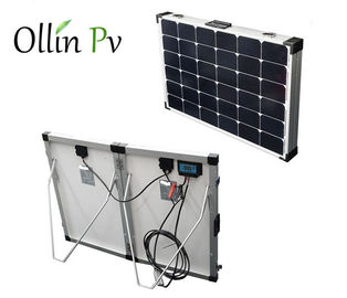 Mua Tấm năng lượng mặt trời có thể gập lại ngoài trời 120W 200W, Tấm năng lượng mặt trời gấp di động để cắm trại online manufacture