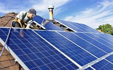Mua Hệ thống điện mặt trời được kết nối lưới điện / Hệ thống năng lượng mặt trời gia đình 1 Kw online manufacture