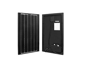 Mua Nhiều tấm pin mặt trời màu đen Poly 30 Watt nổi bật thời tiết Permance online manufacture