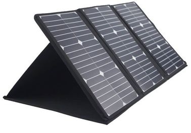 Mua Có thể gập lại bảng điều khiển năng lượng mặt trời màu đen tấm pin mặt trời 30mm * 25mm độ dày khung nhôm online manufacture