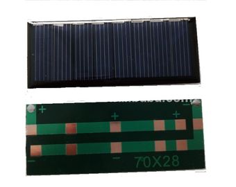 Mua Bảng điều khiển năng lượng mặt trời nhựa Epoxy mini 2V 0,6W với dây Bảng silicon đa tinh thể Tự làm pin năng lượng mặt trời online manufacture