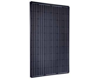 Mua Tấm pin mặt trời không thấm nước màu đen / Bảng điều khiển năng lượng mặt trời đơn tinh thể 250 Watt online manufacture