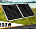 Bộ dụng cụ cắm trại tấm pin mặt trời bằng kính có thể gập lại 250W 300W 400w