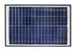 Blue 12V Panel năng lượng mặt trời, đa tinh thể Silicon Panel năng lượng mặt trời với Alligator Clip