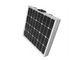 Khung Aluninium màu đen với bảng điều khiển năng lượng mặt trời đơn tinh thể 5W ổn định Sạc cho thiết bị theo dõi năng lượng mặt trời