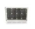Nhỏ khô Camp Monocrystalline Pv tế bào, Off - Grid chiếu sáng 12 v 40 Watt Panel năng lượng mặt trời