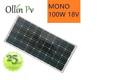 50 wát 100 wát 150 wát 12 V Panel Năng Lượng Mặt Trời / Monocrystalline Panel Năng Lượng Mặt Trời Khách Sạn Nóng