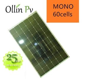 Các tế bào Silicon đơn tinh thể ánh sáng yếu / Panel năng lượng mặt trời 280 Watt