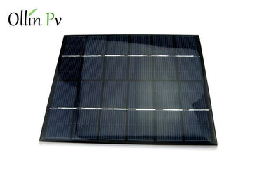 Mono / Poly Mini Silicon tấm năng lượng mặt trời 2w 6v pin dễ dàng mang theo cho chiếu sáng sân