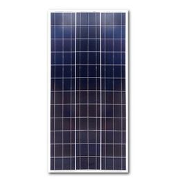 Bảng điều khiển năng lượng mặt trời đa tinh thể nặng với khung nhôm chắc chắn